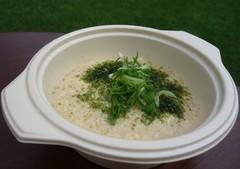 海苔玉あんかけ温めん